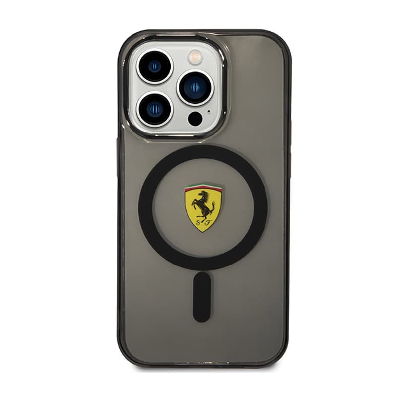 Ferrari Translucent MagSafe - Case for iPhone 14 Pro Max (Black) 3