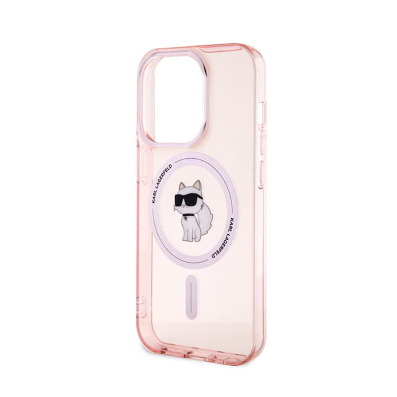 Karl Lagerfeld IML Choupette MagSafe - Case for iPhone 15 Pro (pink) 6