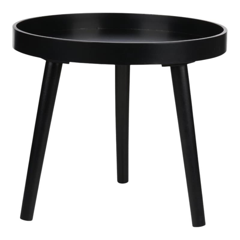 Arti Casa - Round Coffee Table for Living Room 40x36 cm (Black) 2