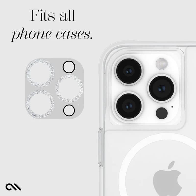 Case-Mate Sparkle Lens Protector - Protective Glass for iPhone 15 Pro / iPhone 15 Pro Max camera (Twinkle) 6