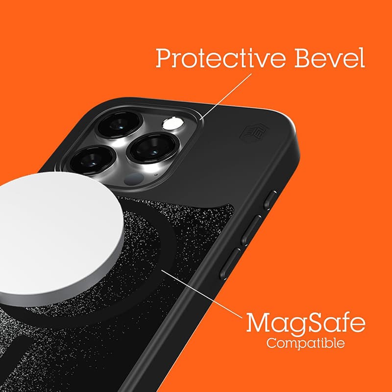 STM Relax Sand MagSafe - Case for iPhone 15 Pro Max (Clear / White) 4