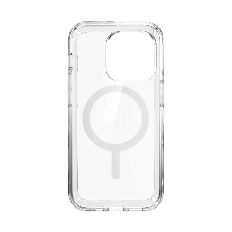 Speck Gemshell + MagSafe - Case for iPhone 14 Pro with half MICROBAN (Clear) 5