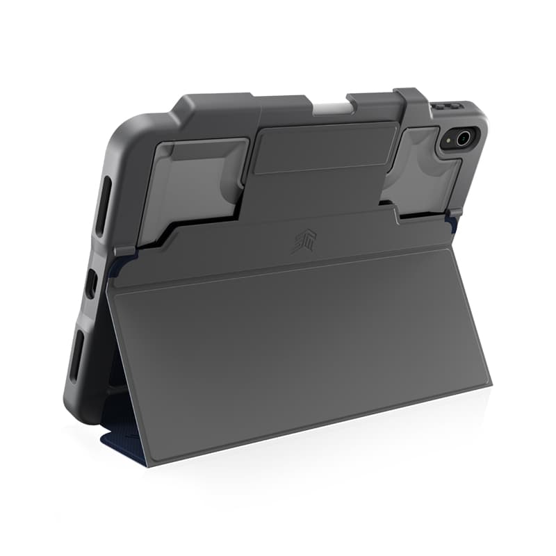 STM Dux Plus - Rugged Case for iPad 11" (2025) / 10.9" (2022) MIL-STD-810G with Apple Pencil Holder (Midnight Blue) 2