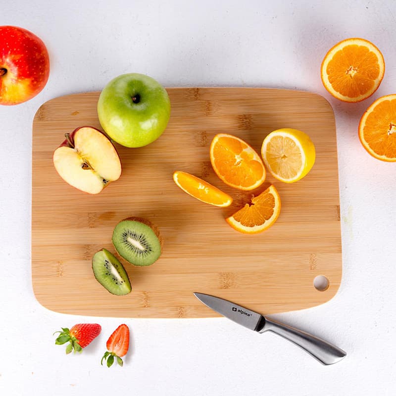 Alpina - Cutting board in bamboo wood 38x28 cm 6