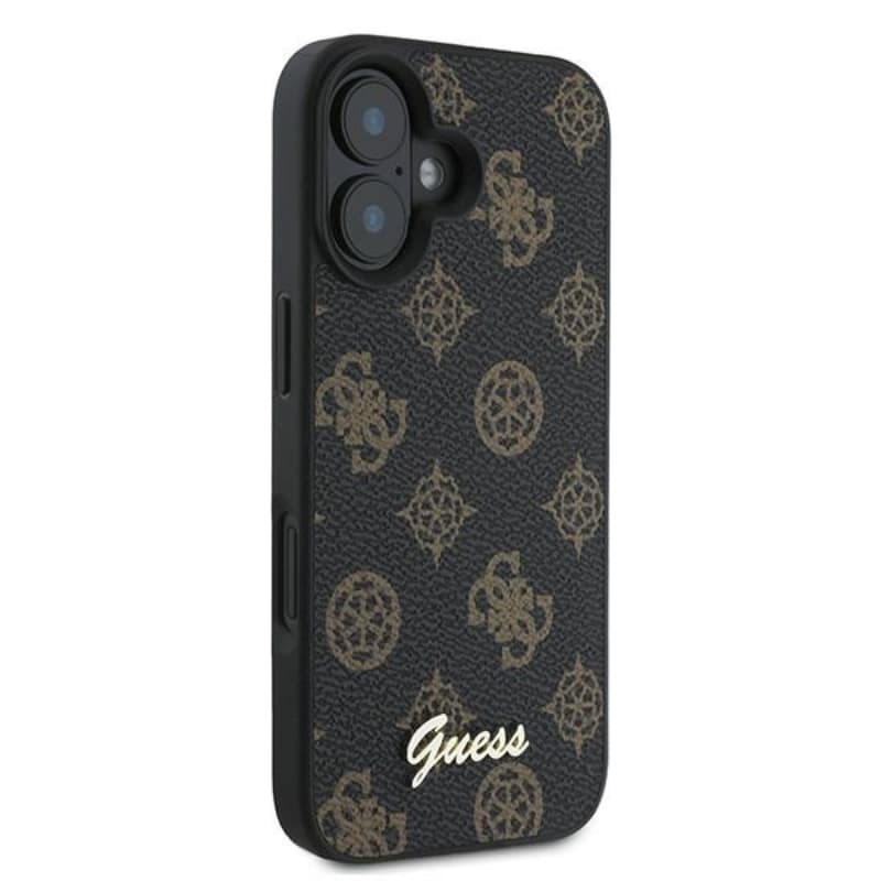 Guess Peony Script MagSafe - Case for iPhone 16 Plus (black) 4
