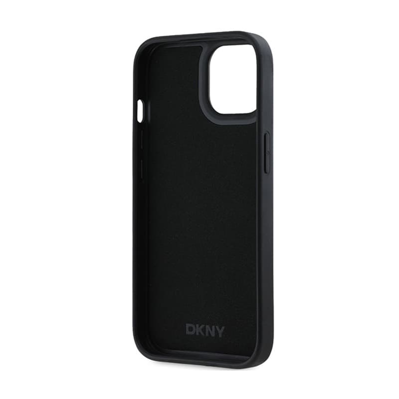 DKNY 3D Rubber Repeat Pattern - Case for iPhone 15 / 14 / 13 (Black) 7
