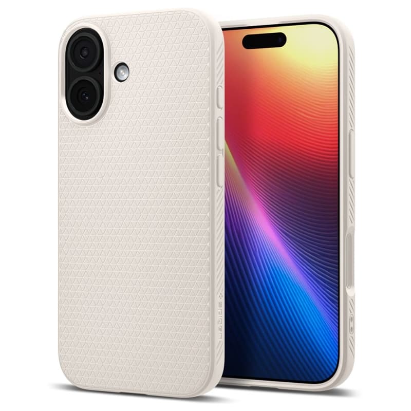 Spigen Liquid Air - Case for iPhone 17 (Natural Titanium)  