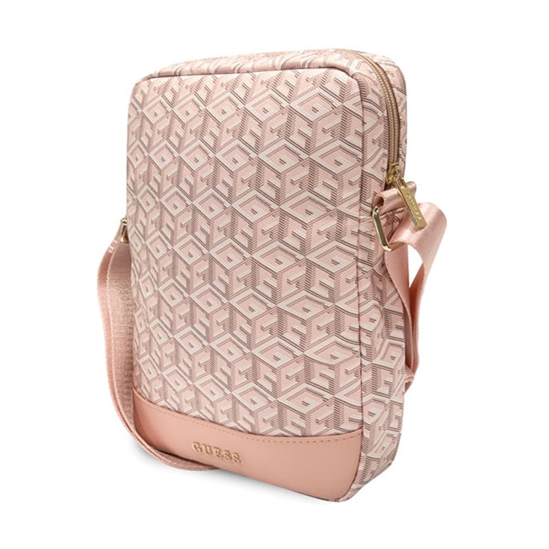 Guess GCube Stripe Tablet Bag - 10" Tablet bag (Pink) 2