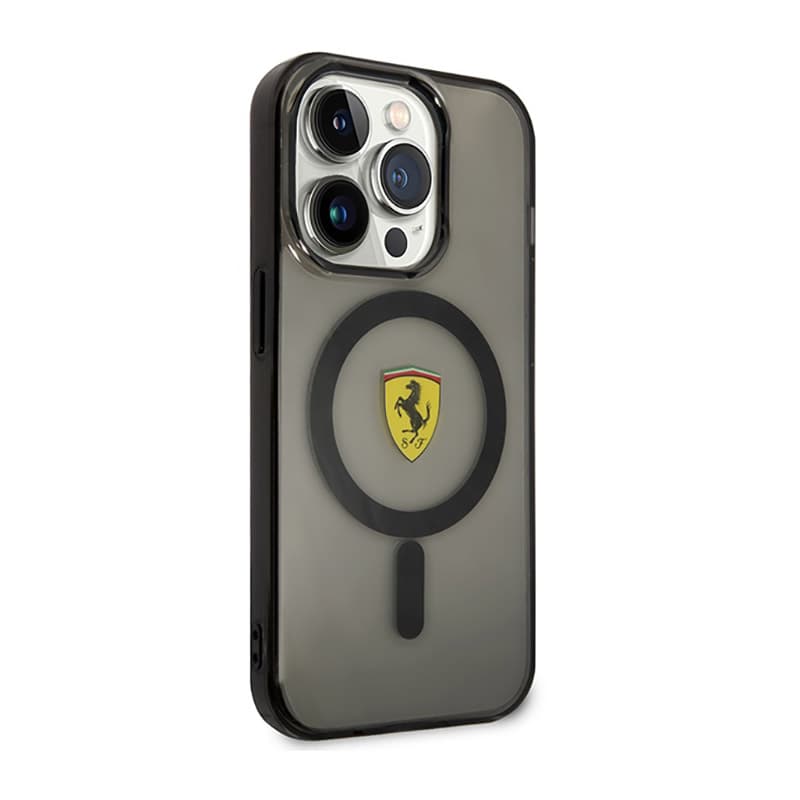 Ferrari Translucent MagSafe - Case for iPhone 14 Pro Max (Black) 4