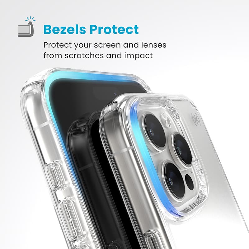 Speck Presidio Perfect-Clear - iPhone 16 Pro Max Case (Clear) 4