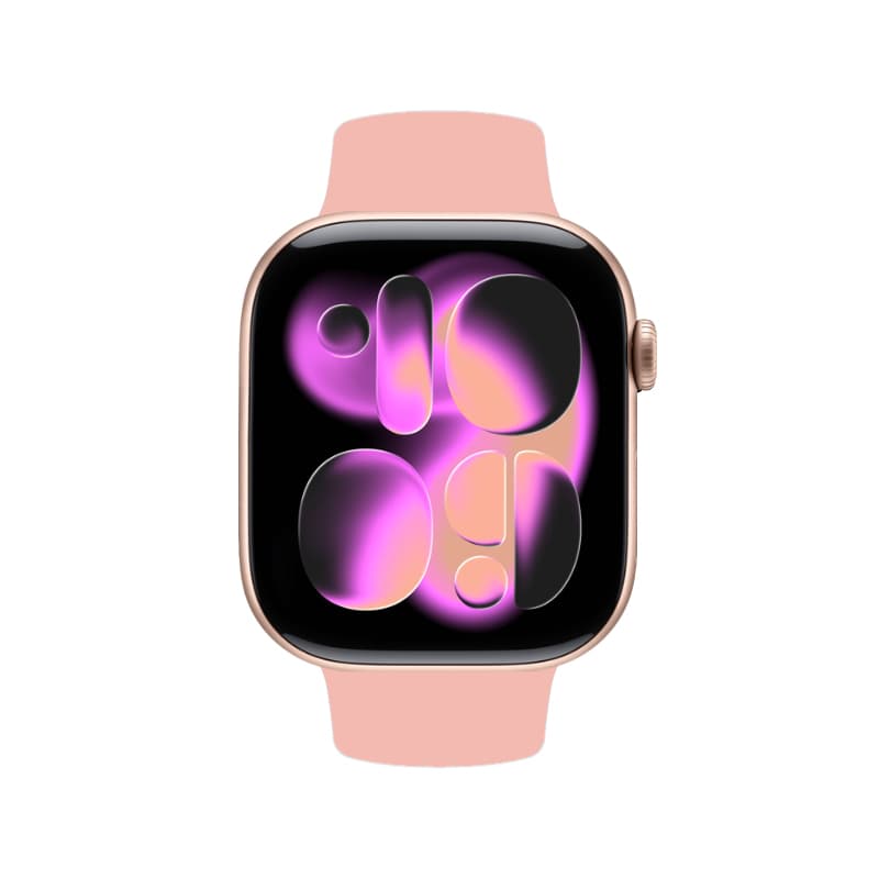 Crong Liquid - Apple Watch Strap 38/40/41/42mm (Salmon) 2