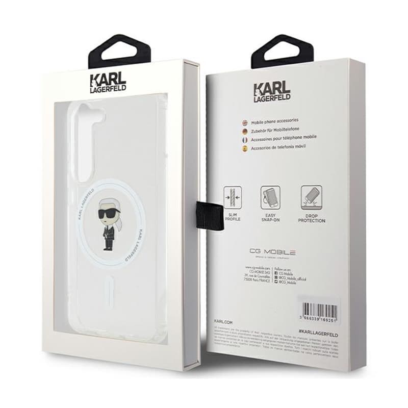 Karl Lagerfeld IML Ikonik MagSafe - Case for Samsung Galaxy S24 (transparent) 8
