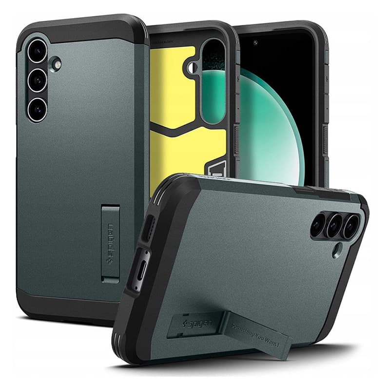 Spigen Tough Armor - Case for Samsung Galaxy S23 FE (Abyss Green)
