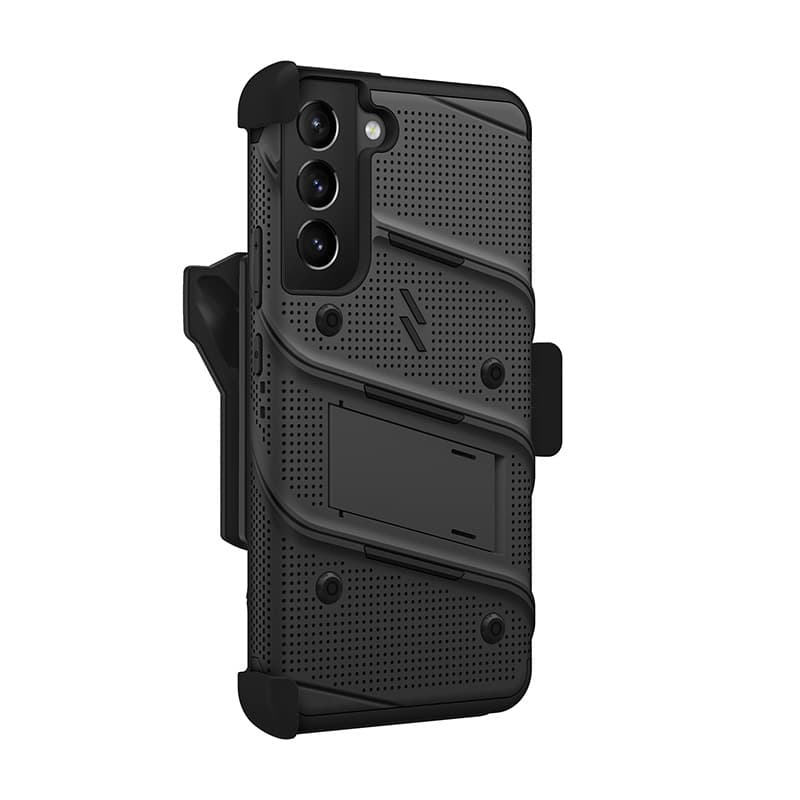 ZIZO BOLT Bundle Samsung Galaxy S22+ Case - Black & Black 4