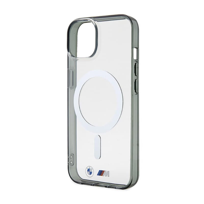 BMW Silver Ring MagSafe - Case for iPhone 14 (Transparent) 6