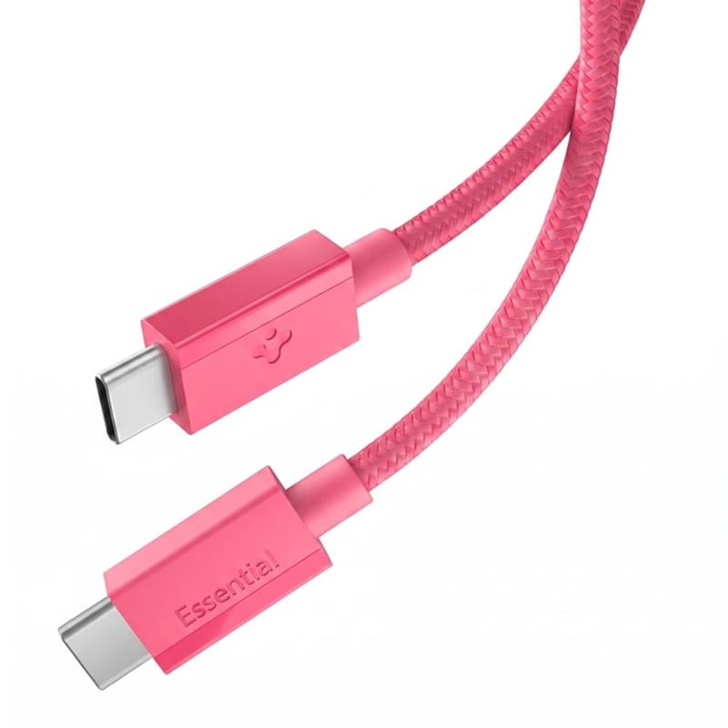 Spigen EB6010CC Essential - USB-C to USB-C Cable 60W 1m (Pink) 7