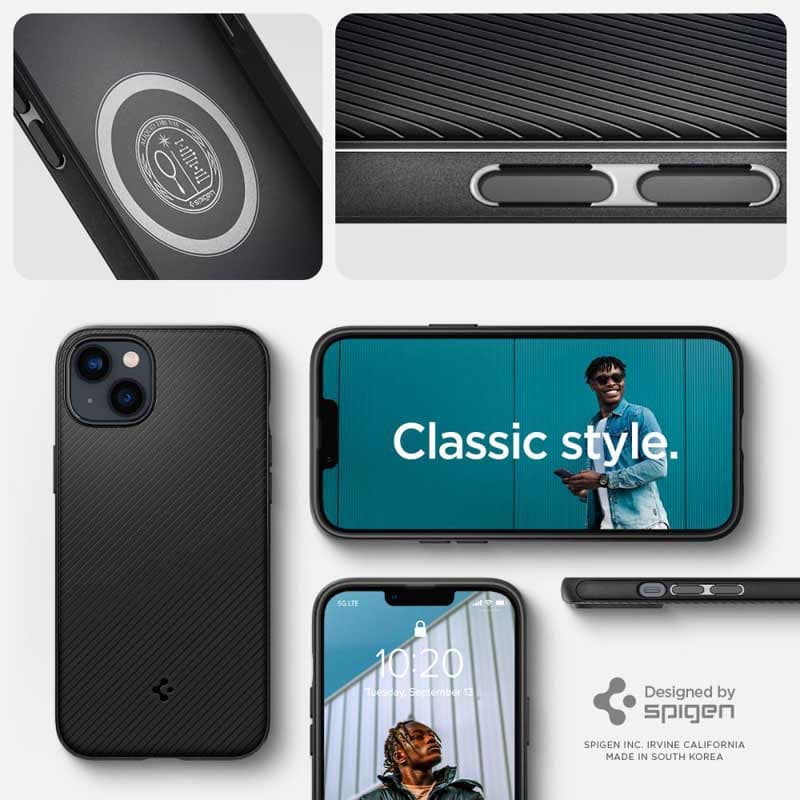 Spigen Mag Armor - Case for iPhone 15 Plus / iPhone 14 Plus (Black) 7