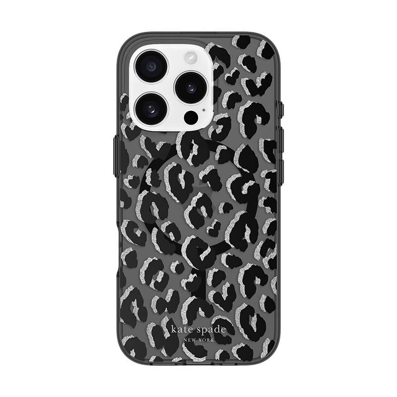 Kate Spade New York Protective MagSafe - Case for iPhone 16 Pro (City Leopard) 2