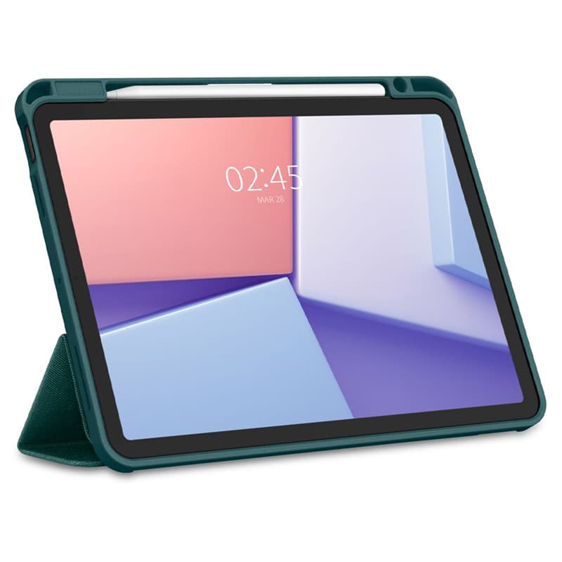 Spigen Urban Fit - Case for iPad Air 11" M3 (2025) / M2 (2024) / iPad Air 10.9" (5th-4th gen.) (2022-2020) (Midnight Green) 7