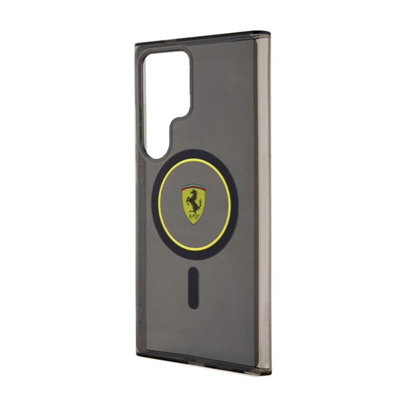 Ferrari IML Smoked Inner Circle Line MagSafe - Case for Samsung Galaxy S24 Ultra (black) 6
