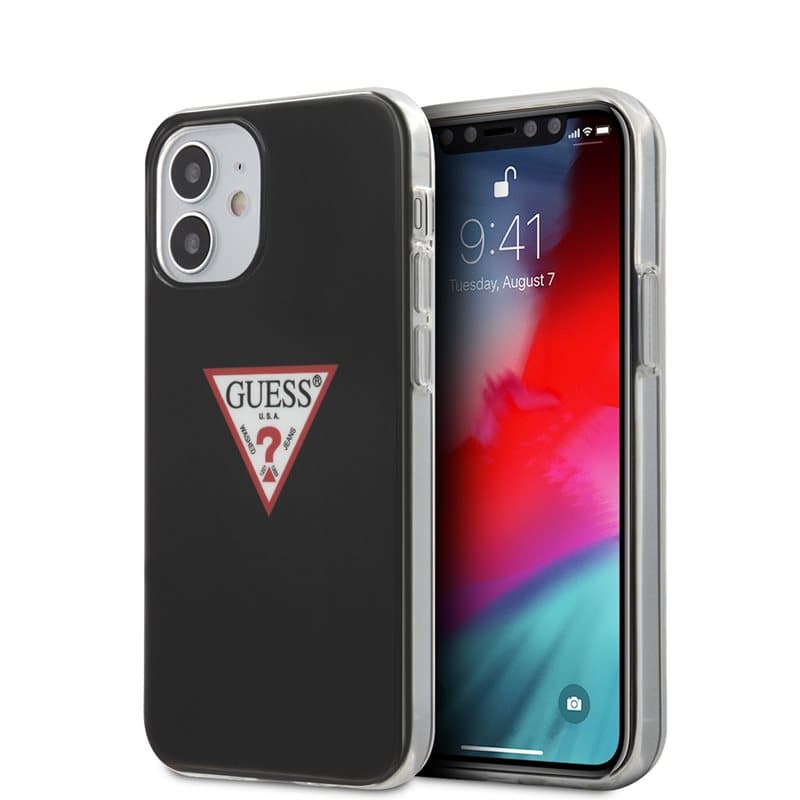 Guess Triangle Logo - Case iPhone 12  Mini (black) 2