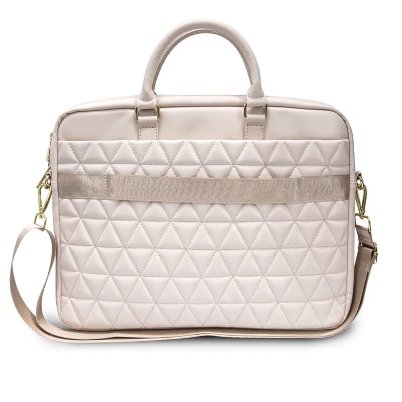 Guess Quilted Computer Bag 15" (Pink) 3
