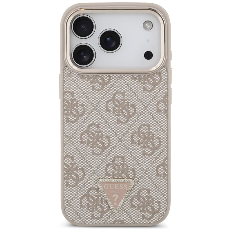 Guess 4G Triangle Logo MagSafe - Case iPhone 17 Pro (pink) 3