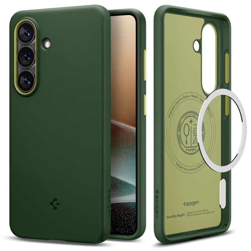 Spigen Nano Pop Mag MagSafe - Case for Samsung Galaxy S26 (Avo Green) 2