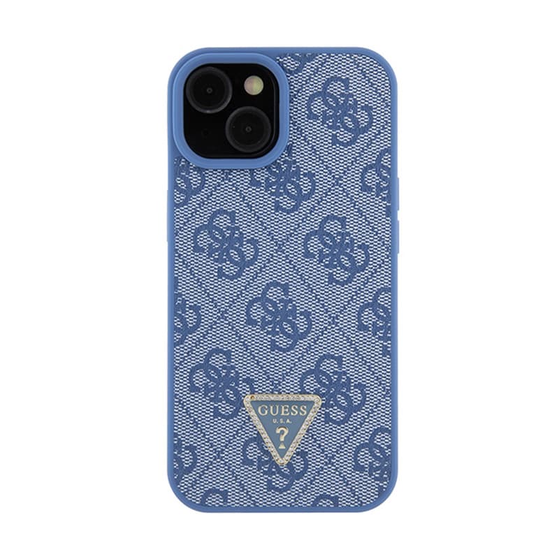 Guess Crossbody 4G Metal Logo - iPhone 15 Case (blue) 4