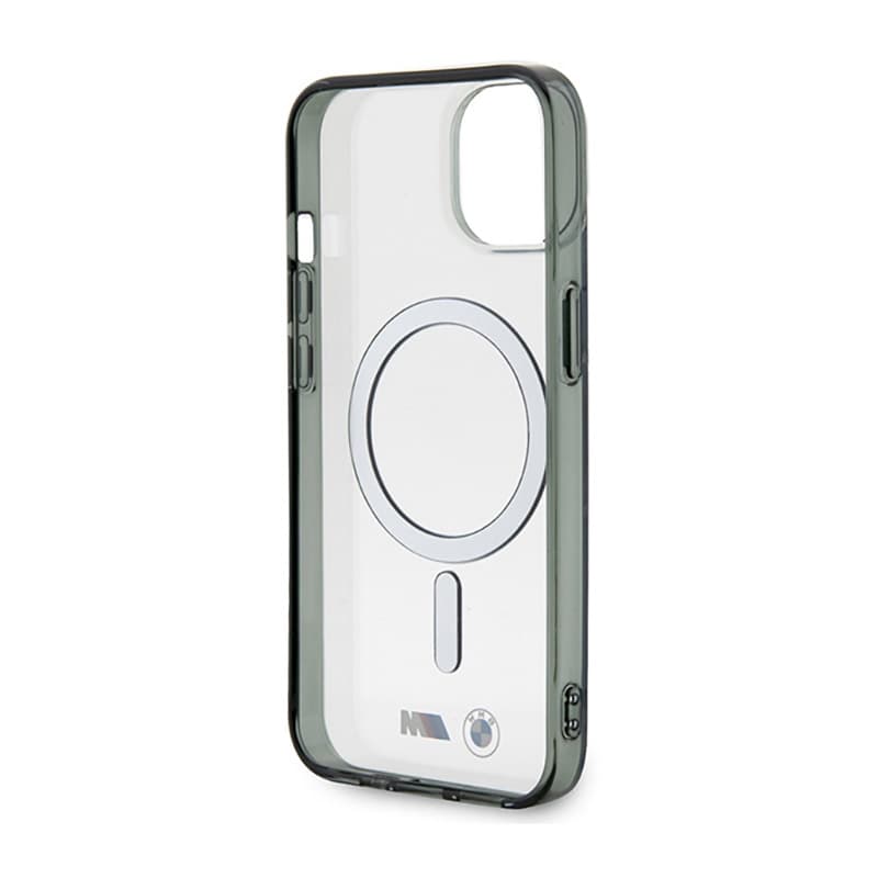 BMW Silver Ring MagSafe - Case for iPhone 14 (Transparent) 7