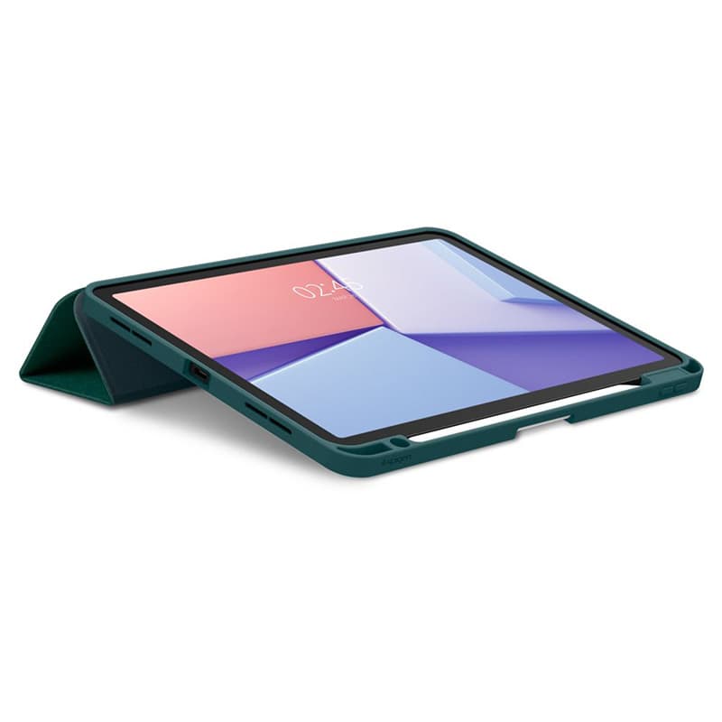 Spigen Urban Fit - Case for iPad Air 11" M3 (2025) / M2 (2024) / iPad Air 10.9" (5th-4th gen.) (2022-2020) (Midnight Green) 8