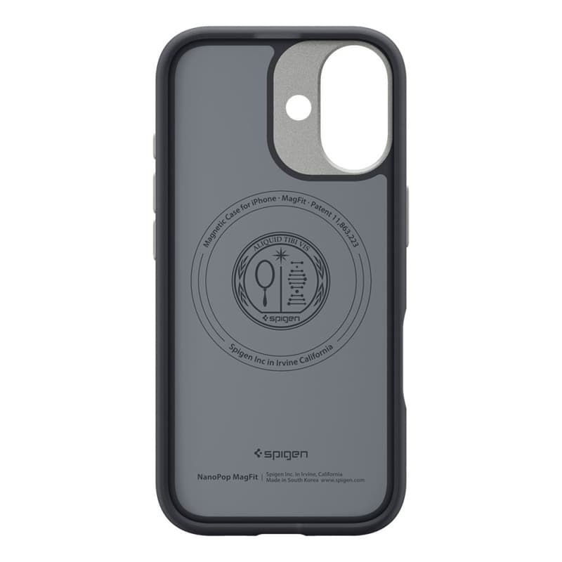 Spigen Nano Pop Mag MagSafe - Case for iPhone 17 (Black Sesame)   3