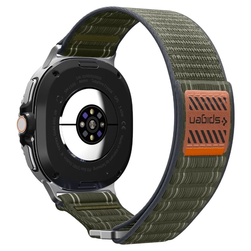 Spigen WBF0 Band - Strap for Samsung Galaxy Watch 8 / 8 Classic 40 / 44 / 46 mm (Green) 7