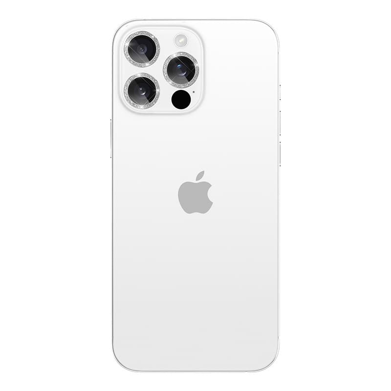 Case-Mate Aluminum Ring Lens Protector - Protective Glass for iPhone 16 Pro / iPhone 16 Pro Max Camera Lens (Twinkle) 4