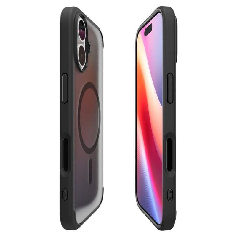 Spigen Ultra Hybrid Mag MagSafe - Case for iPhone 17 (Frost Black)   6