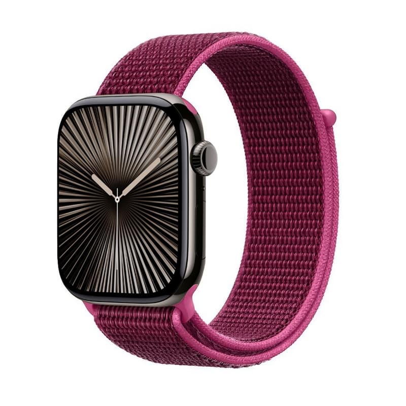 Crong Nylon - Sport Band for Apple Watch 38/40/41/42 mm (Magenta Fusion) 7
