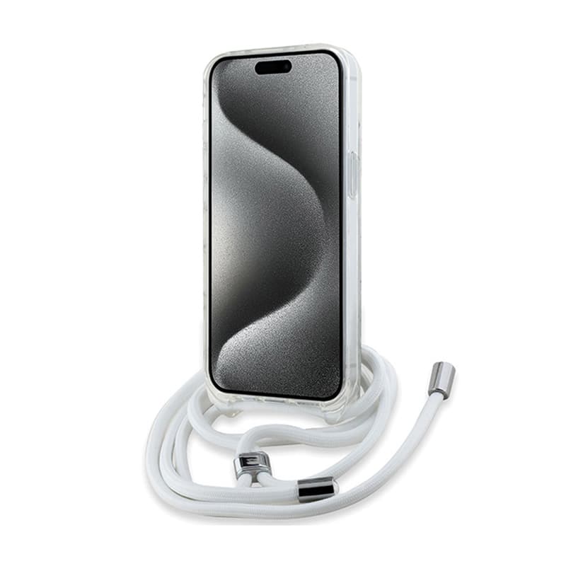 Karl Lagerfeld Crossbody IML Karl Head MagSafe - iPhone 15 / 14 / 13 Case (Transparent) 4