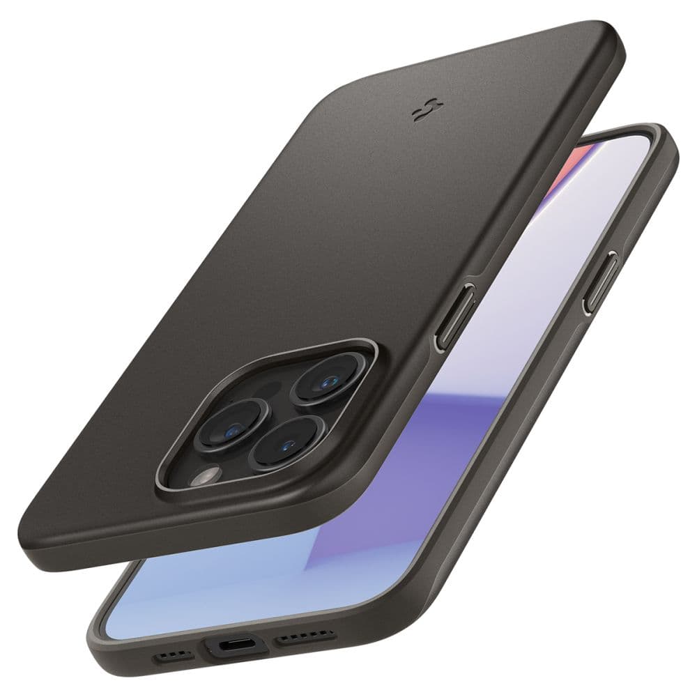 Spigen Thin Fit - Case for iPhone 15 Pro (Gunmetal) 7