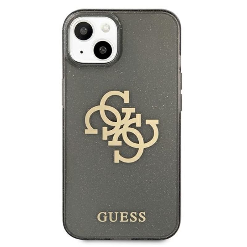 Guess Glitter 4G Big Logo - Case for iPhone 13 mini (Black) 3