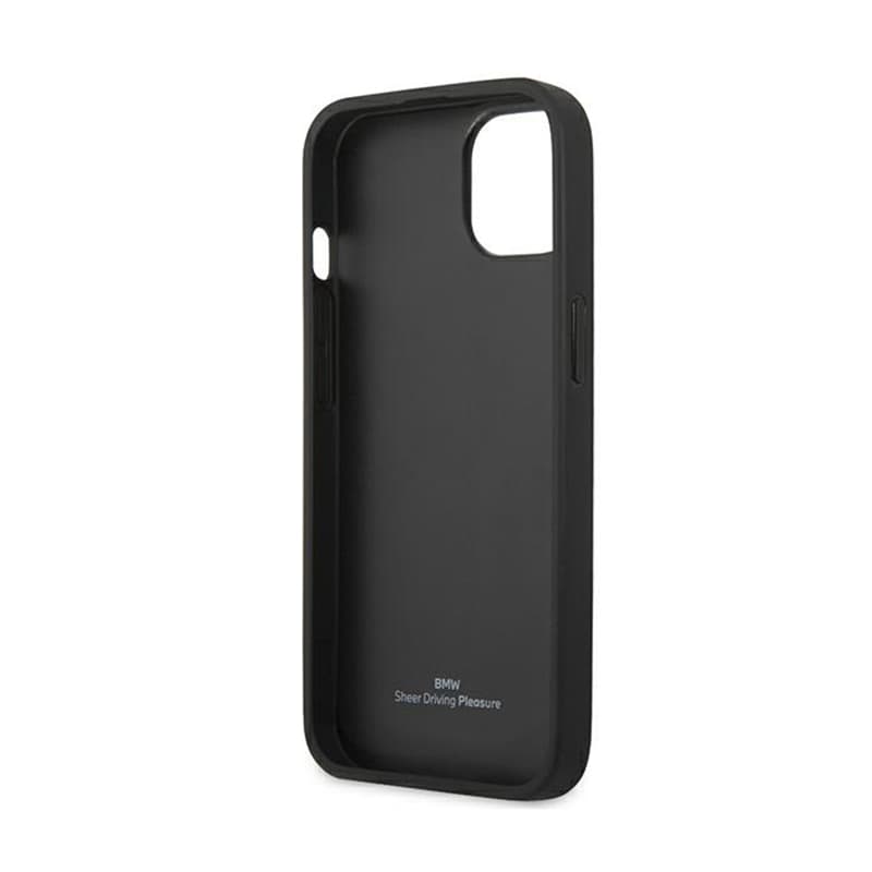 BMW Leather Curve Perforate HC - Case for iPhone 13 mini (Red) 6