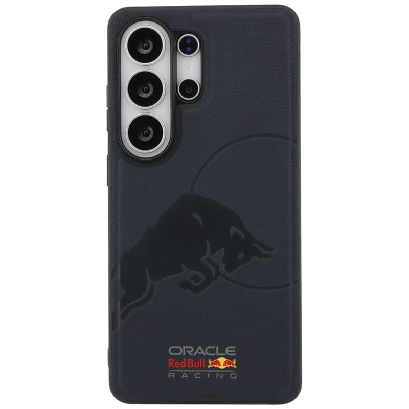 Red Bull Meshed Debossed Bull MagSafe - Samsung Galaxy S26 Ultra Case (Navy Blue) 3