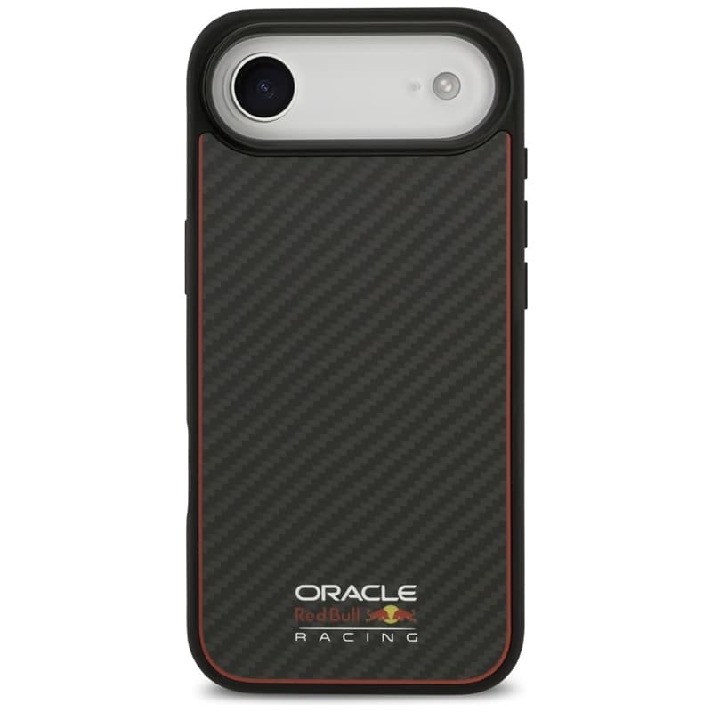 Red Bull Kevlar Logo Matt MagSafe - iPhone Air Case (Black) 3