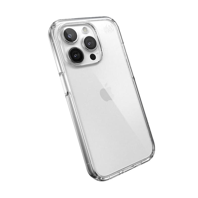 Speck Presidio Perfect-Clear - iPhone 15 Pro Case (Clear) 3