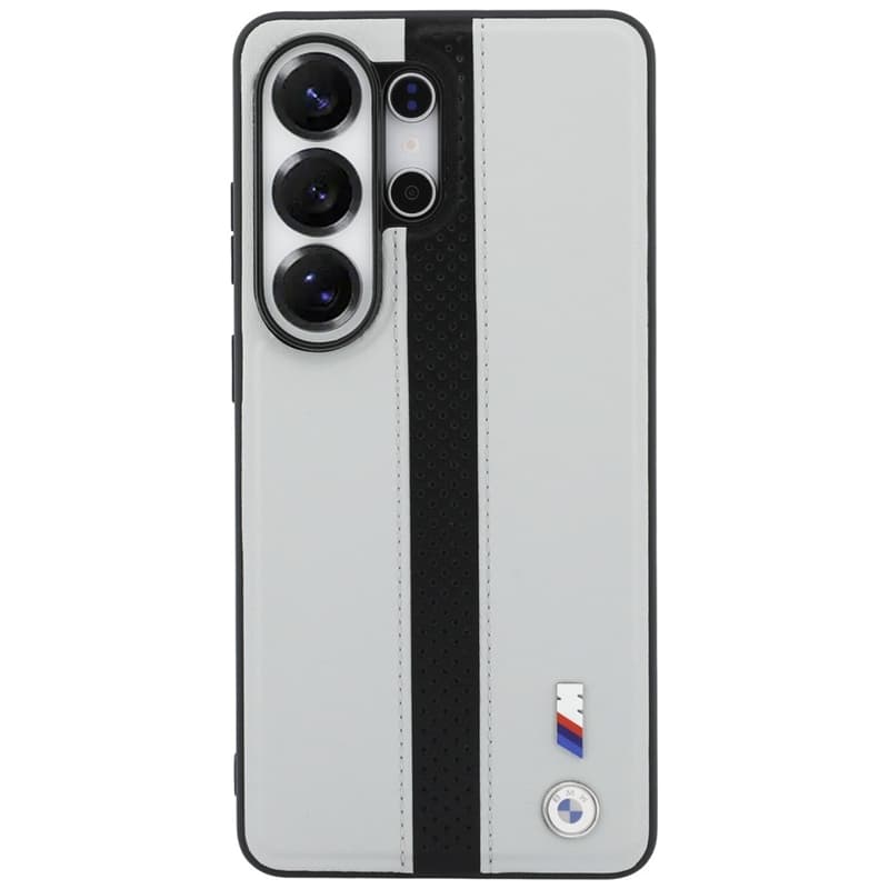 BMW M Perforated Stripe Logo MagSafe - Samsung Galaxy S26 Ultra Case (Gray) 3