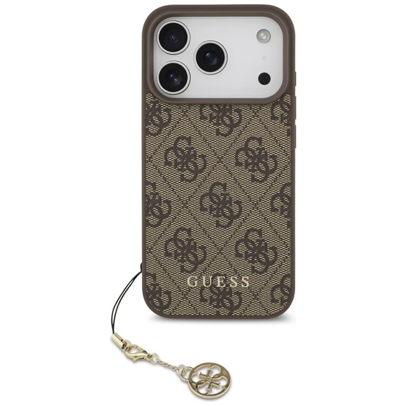 Guess 4G Charms Collection MagSafe - iPhone 17 Pro Case (Brown) 2
