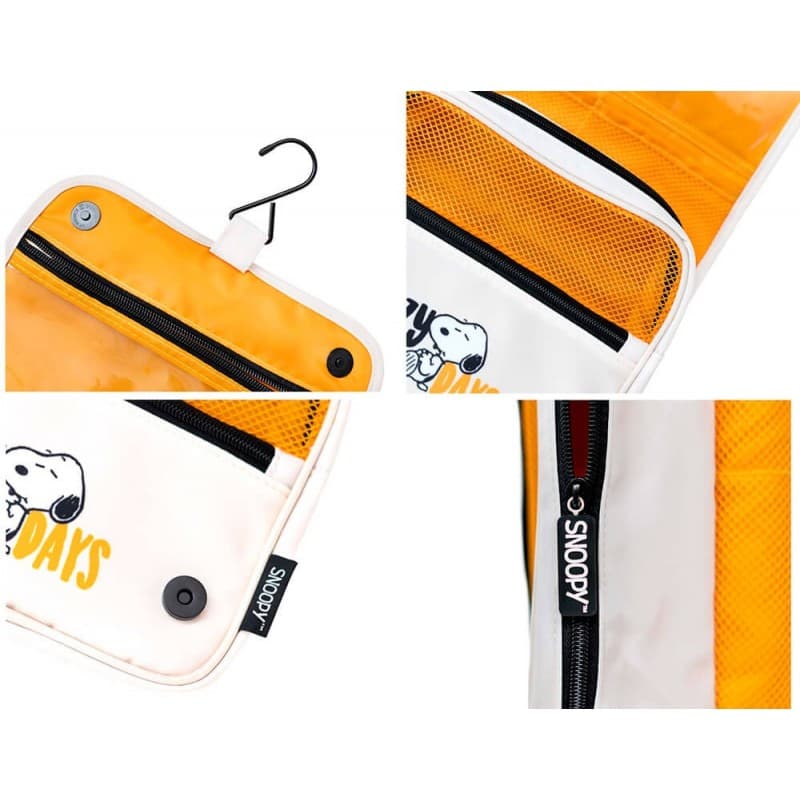 Snoopy - Travel Toiletry Bag with Hanging Hook 3