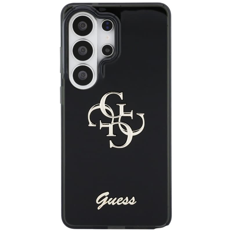 Guess IML Big Metal 4G Script - Samsung Galaxy S26 Ultra Case (Black) 3