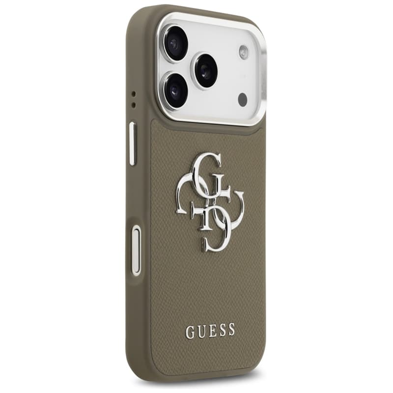 Guess Grained Big 4G Classic Logo - Case iPhone 17 Pro (brown) 4