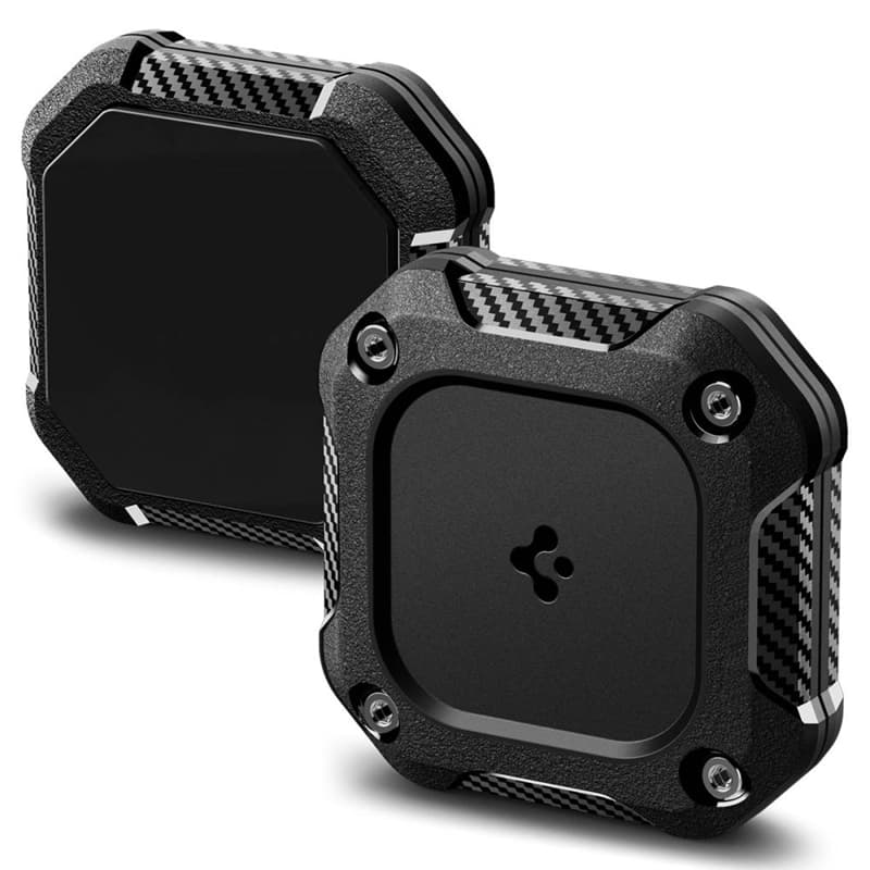 Spigen Tough Armor 4-Pack - Case for Apple AirTag 1 / 2 (Black) (4 pcs) 2
