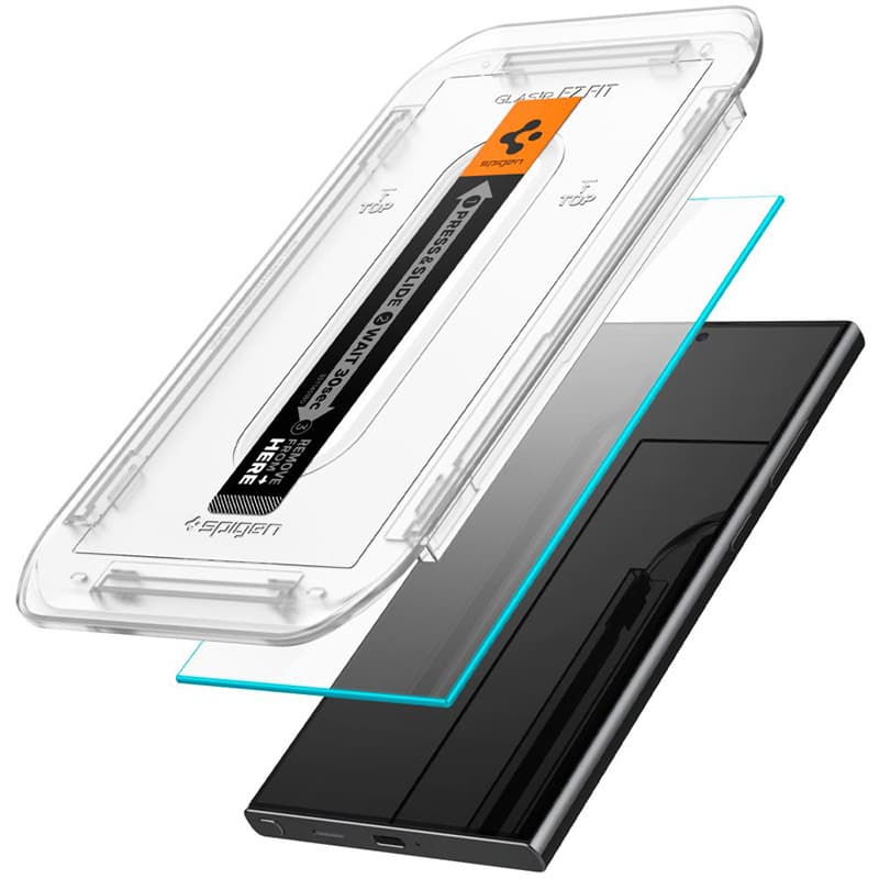 Spigen GLAS.TR EZ FIT 2-Pack - Tempered glass for Samsung Galaxy S24 Ultra (2 pieces) 2